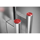 KitchenAid Réfrigérateur côte - à - côte de 36 pouces, 21 pi. cu. avec distributeur d'eau et de glace KRSC536RPS - Germain Larivière