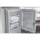 KitchenAid Réfrigérateur quatre portes avec porte à deux battants à profondeur de comptoir de 36 pouces, 19,4 pi. cu. avec distributeur d'eau et de glaçons KRQC736RPS - Germain Larivière