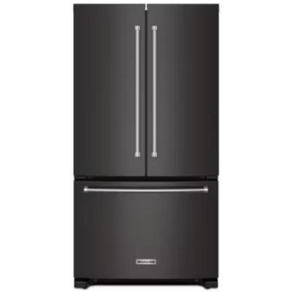 KitchenAid Réfrigérateur trois portes avec porte à deux battants de 36 po KRFC136RBS - Germain Larivière