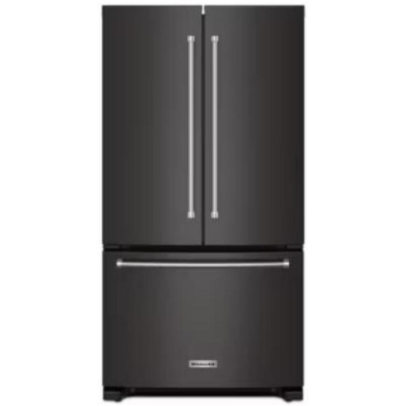 KitchenAid Réfrigérateur trois portes avec porte à deux battants de 36 po KRFC136RBS - Germain Larivière