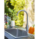 Le Marquier Meuble avec évier intégré 80 x 55 cm noir MC80PEVE13 - Germain Larivière