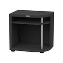 Le Marquier Meuble cuisson arrondi droite 80 x 55 cm noir MC80ARDE13 - Germain Larivière