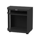 Le Marquier Meuble cuisson arrondi gauche 80 x 55 cm noir MC80ARGE13 - Germain Larivière