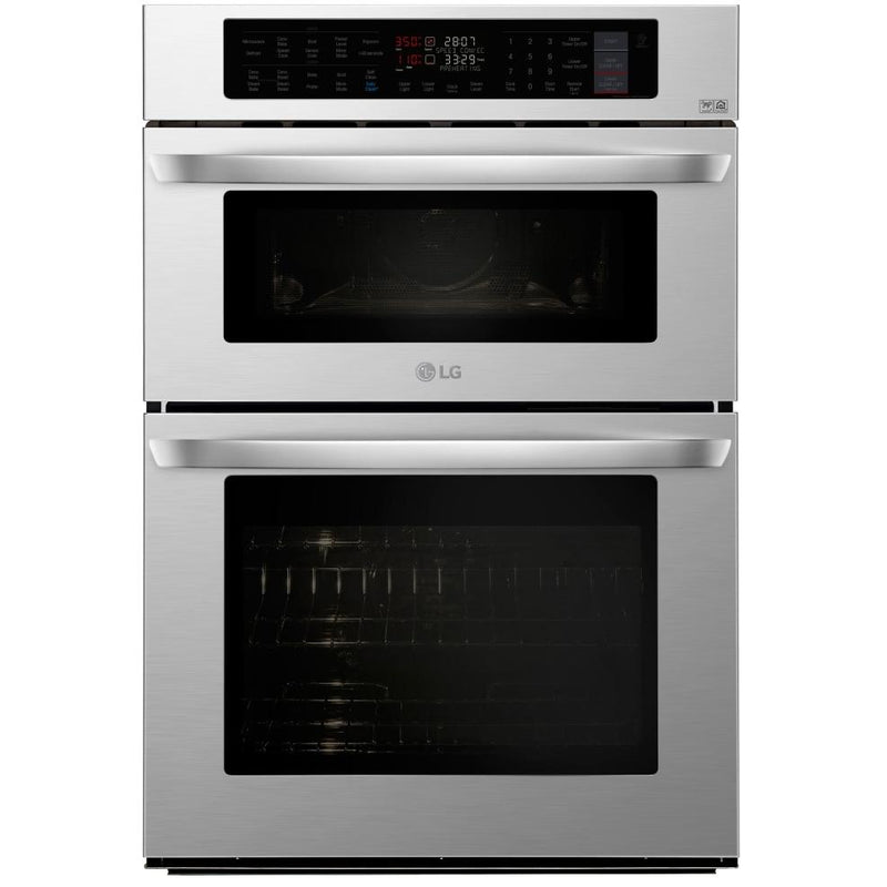LG Four mural Combiné encastré de 30 po, 6,4 pi cu avec Wi - Fi LWC3063ST - Germain Larivière