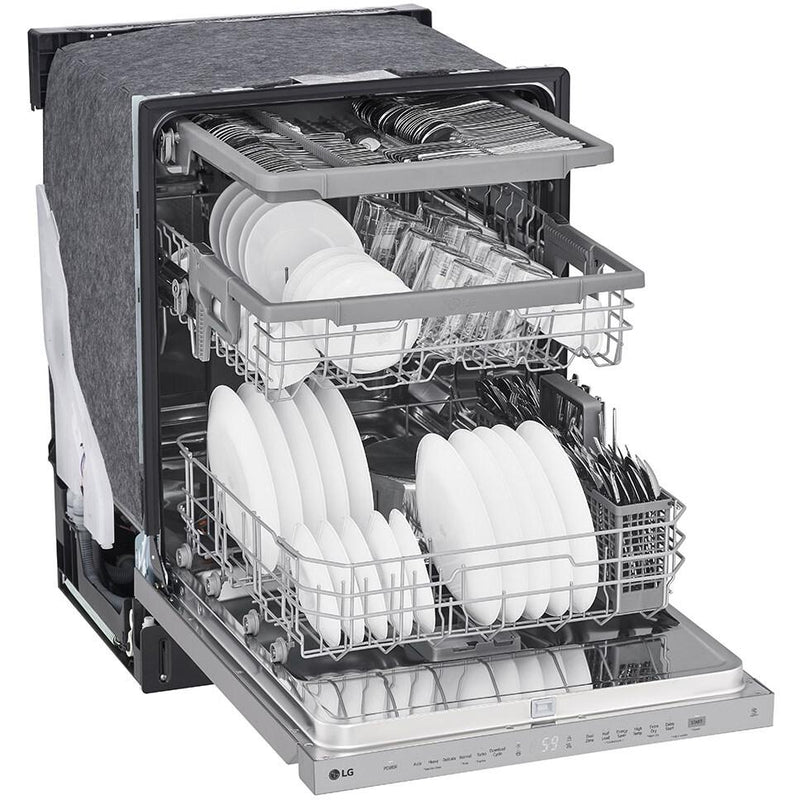 LG Lave - vaisselle de 24 po avec QuadWashMC et Dynamic DryMC LDPN454HT - Germain Larivière