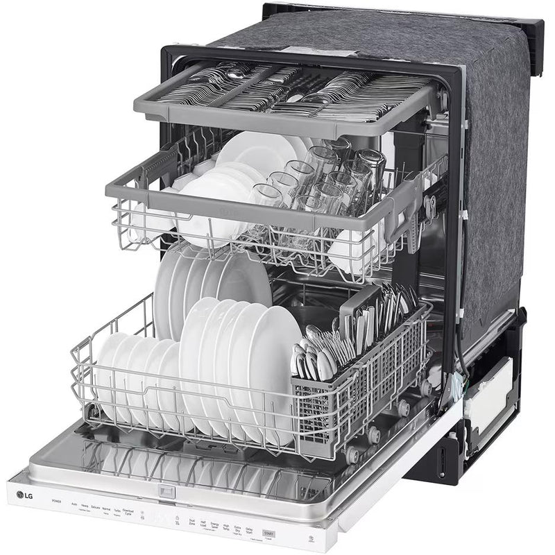 LG Lave - vaisselle intégré de 24 pouces avec QuadWash LDPN4542W - Germain Larivière