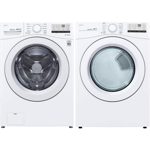 LG Lessive WM3400CW, DLE3400W - Germain Larivière