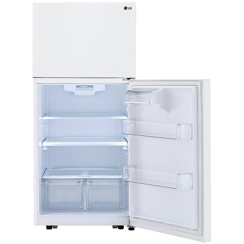 LG Réfrigérateur à congélateur supérieur amovible de 30 po., 20,2 pi.cu. avec Smart Diagnosis™ LTCS20020W - Germain Larivière