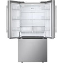 LG Réfrigérateur à portes françaises 3 portes de 25 pi³ avec design de poignée hybride LF25H6200S - Germain Larivière