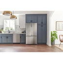 LG Réfrigérateur trois portes avec porte à deux battants à profondeur de comptoir Max de 36 pouces, 27 pi. cu. avec Linear Cooling™ LRFLC2706S VENTE FINALE - BOITE OUVERTE - VENDU TEL QUEL - Germain Larivière