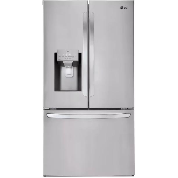LG Réfrigérateur trois portes avec porte à deux battants autonome avec Wi - Fi LHFS28XBS - Germain Larivière