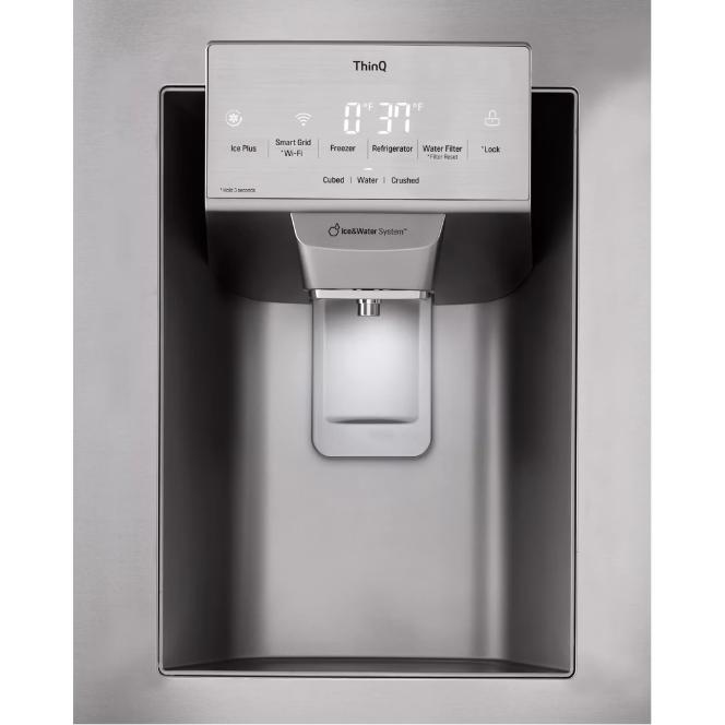 LG Réfrigérateur trois portes avec porte à deux battants autonome avec Wi - Fi LHFS28XBS - Germain Larivière
