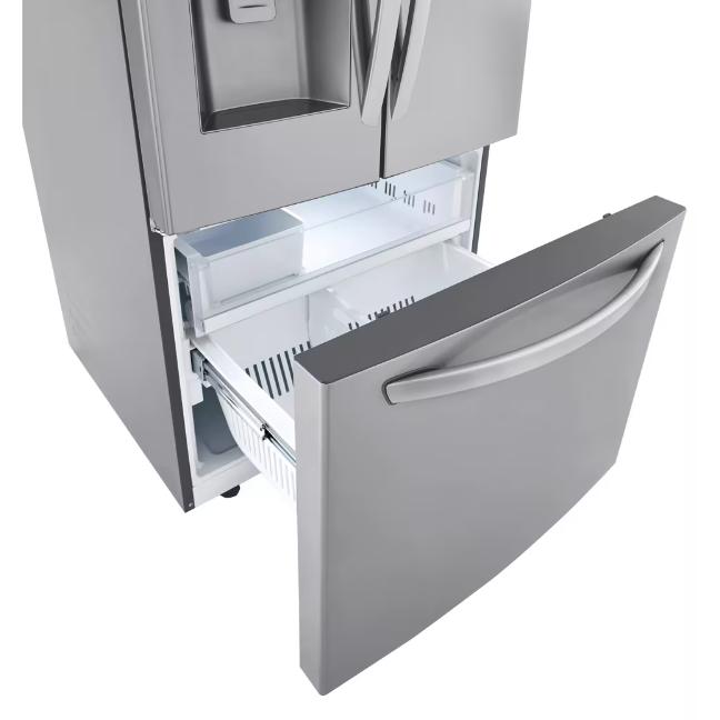 LG Réfrigérateur trois portes avec porte à deux battants autonome avec Wi - Fi LHFS28XBS - Germain Larivière