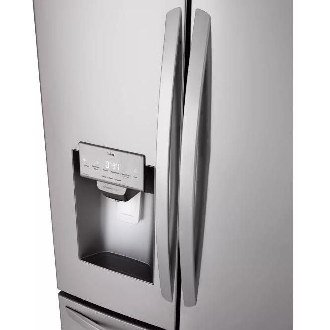 LG Réfrigérateur trois portes avec porte à deux battants autonome avec Wi - Fi LHFS28XBS - Germain Larivière