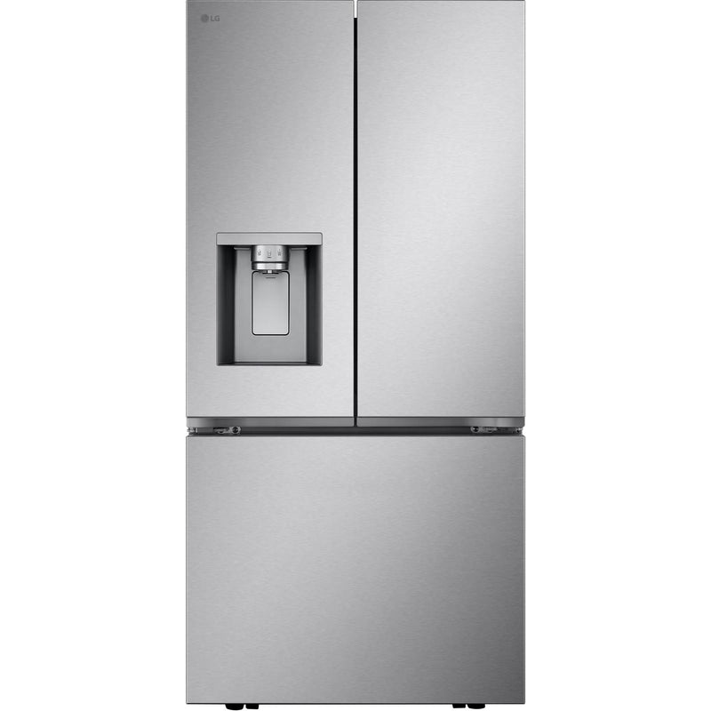 LG Réfrigérateur trois portes avec porte à deux battants de 33 pouces et 24,5 pi cu LF25S6330S - Germain Larivière