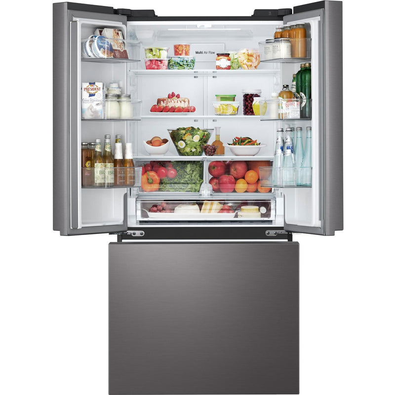 LG Réfrigérateur trois portes avec porte à deux battants de 33 pouces et 25,1 pi cu LF25S6200D - Germain Larivière