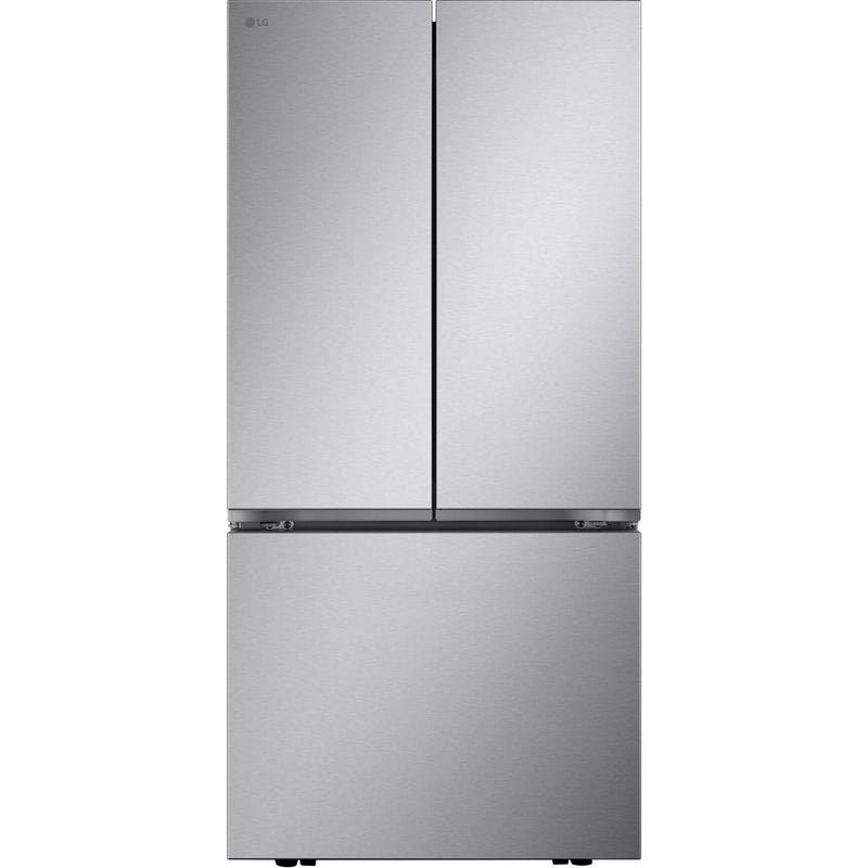 LG Réfrigérateur trois portes avec porte à deux battants de 33 pouces et 25,1 pi cu LF25S6200S - Germain Larivière