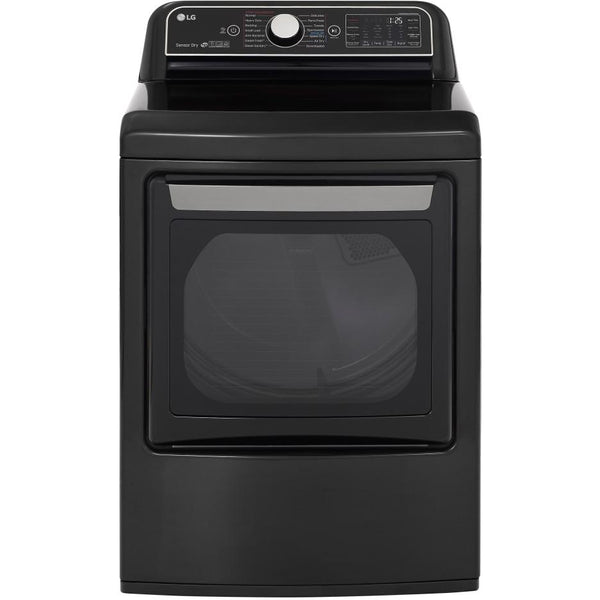 LG Sécheuse électrique de 7,3 pi cu avec TurboSteam™ DLEX7900BE - Germain Larivière