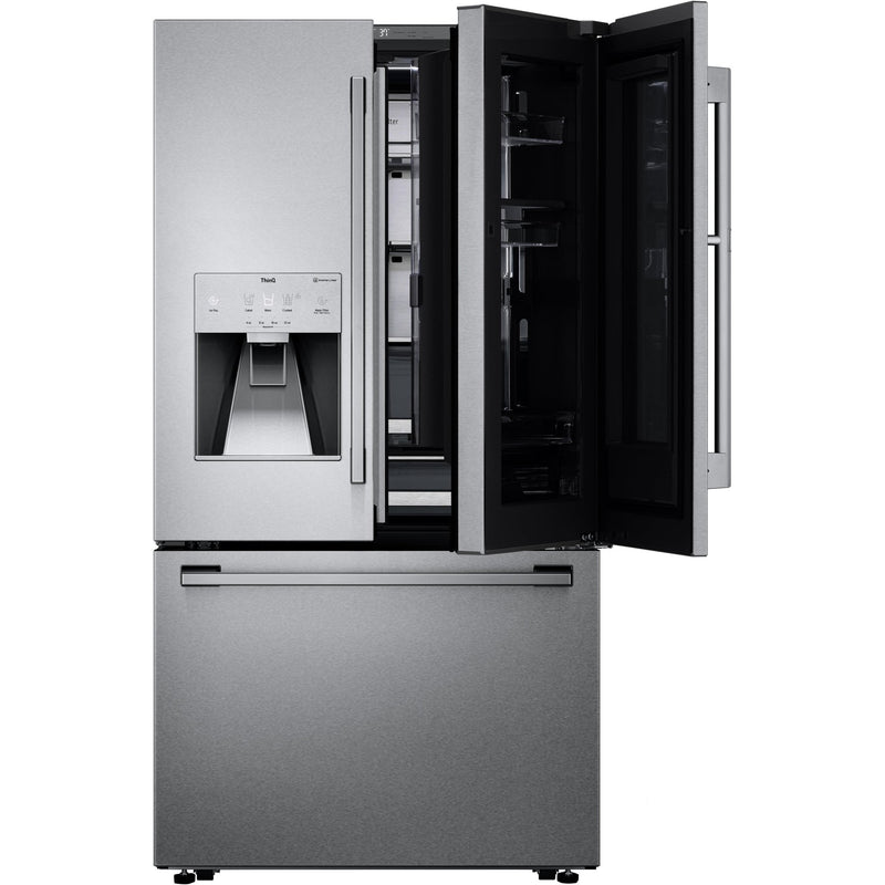 LG STUDIO Réfrigérateur amovible trois portes avec porte à deux battants de 36 po., 23.5 pi.cu. avec connection Wi - Fi SRFVC2416S - Germain Larivière