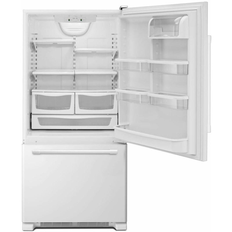 Maytag Réfrigérateur à congélateur inférieur de 30 po, 18.6 pi cu MBB1957FEW - Germain Larivière
