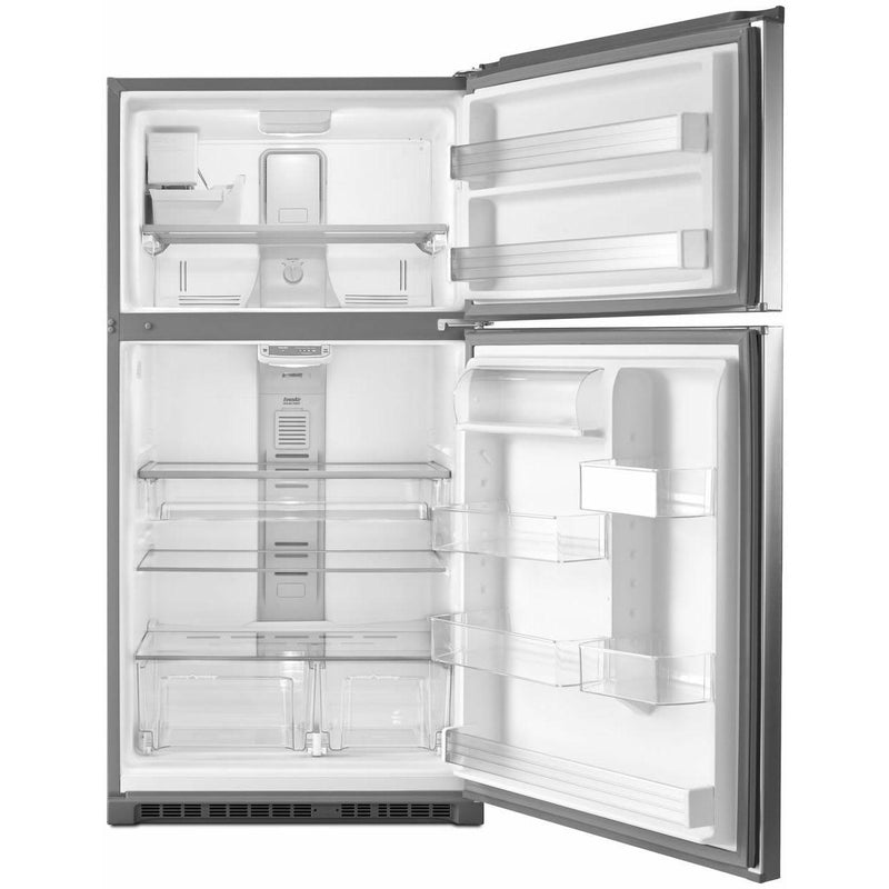 Maytag Réfrigérateur à congélateur supérieur amovible de 33 po, 21.2 pi cu avec machine à glaçons interne MRT711SMFZ - Germain Larivière