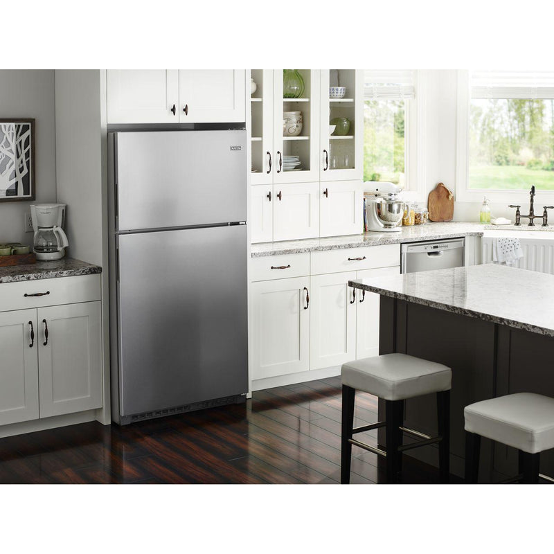 Maytag Réfrigérateur à congélateur supérieur de 33 po, 20.5 pi cu MRT311FFFZ - Germain Larivière