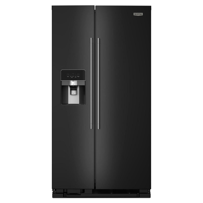 Maytag Réfrigérateur Côte à côte à profondeur de comptoir de 36 po, 25 pi cu MRSF4036PB - Germain Larivière