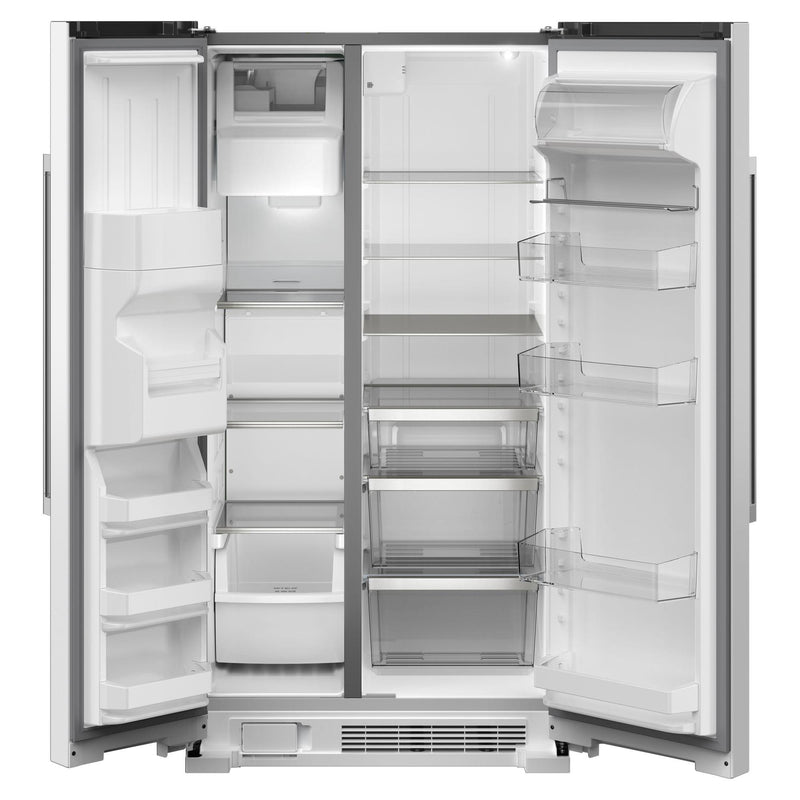 Maytag Réfrigérateur Côte à côte à profondeur de comptoir de 36 po, 25 pi cu MRSF4036PW - Germain Larivière
