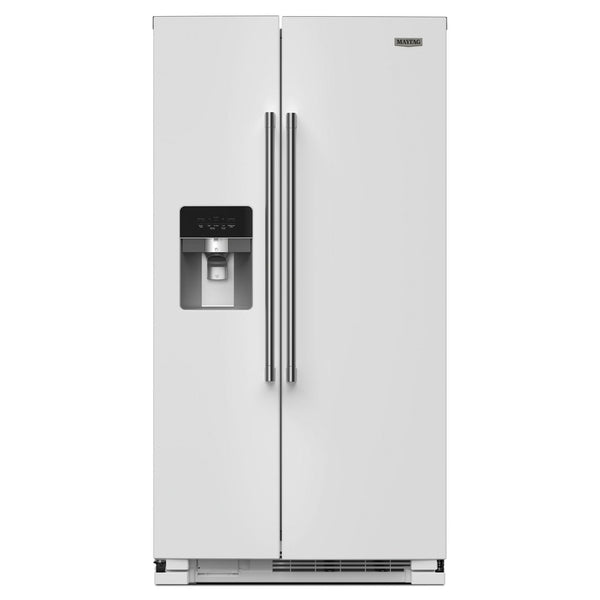Maytag Réfrigérateur Côte à côte à profondeur de comptoir de 36 po, 25 pi cu MRSF4036PW - Germain Larivière