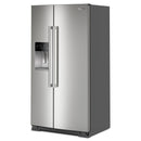 Maytag Réfrigérateur côte - à - côte de 36 pouces, 21 pi. cu. avec distributeur d'eau et de glace MRSC6636RZ - Germain Larivière