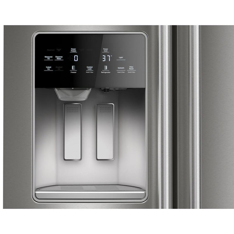 Maytag Réfrigérateur côte - à - côte de 36 pouces, 28 pi. cu. avec distributeur d'eau et de glace MRSF6636RZ - Germain Larivière