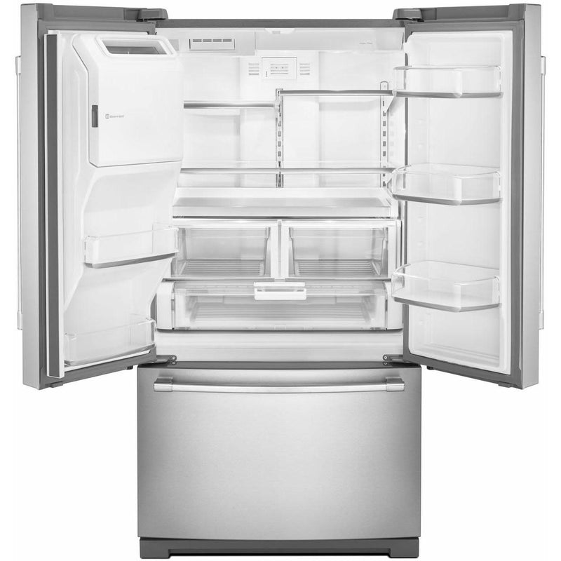 Maytag Réfrigérateur trois portes avec porte à deux battants de 36 po, 27 pi cu MFT2772HEZ - Germain Larivière