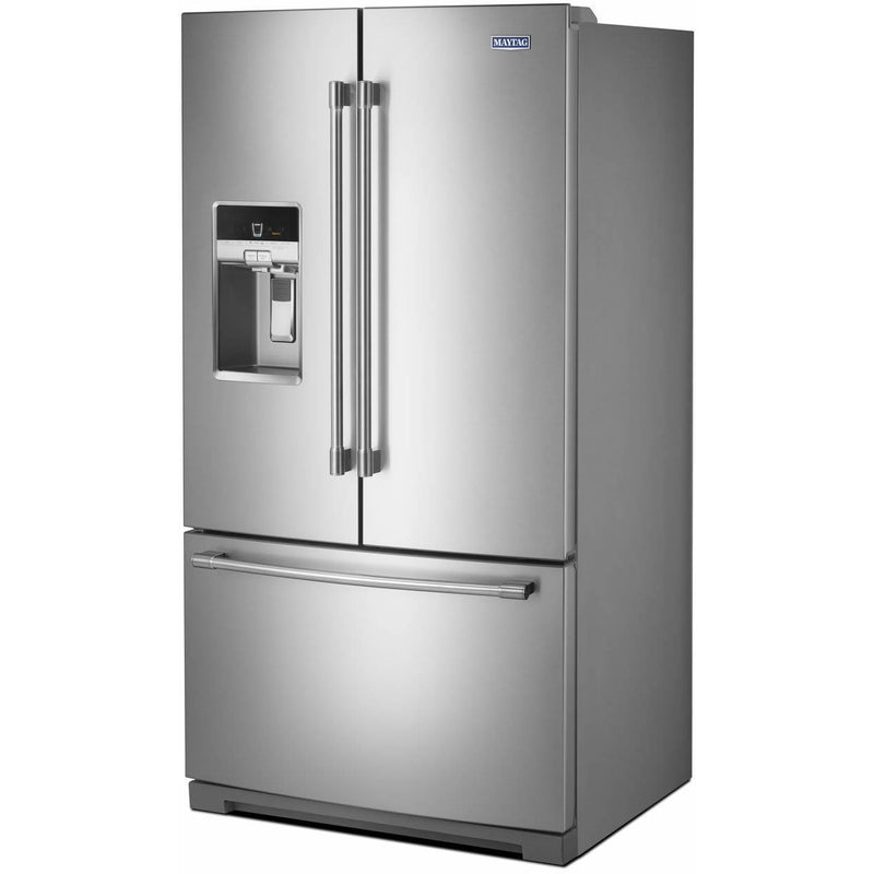 Maytag Réfrigérateur trois portes avec porte à deux battants de 36 po, 27 pi cu MFT2772HEZ - Germain Larivière