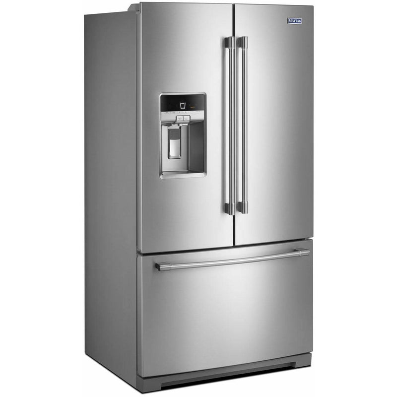 Maytag Réfrigérateur trois portes avec porte à deux battants de 36 po, 27 pi cu MFT2772HEZ - Germain Larivière