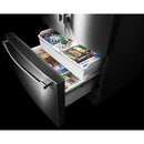 Maytag Réfrigérateur trois portes avec porte à deux battants de 36 po, 27 pi cu MFT2772HEZ - Germain Larivière