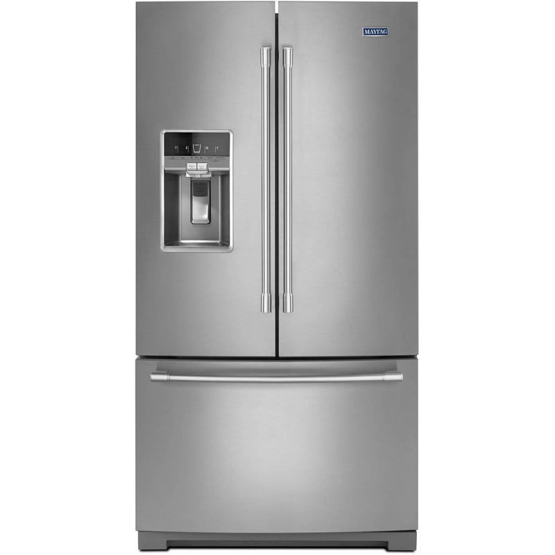 Maytag Réfrigérateur trois portes avec porte à deux battants de 36 po, 27 pi cu MFT2772HEZ - Germain Larivière