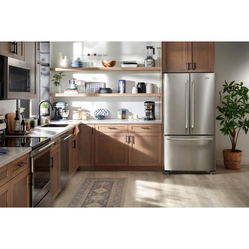 Maytag Réfrigérateur trois portes avec porte à deux battants de 36 pouces, 25 pi. cu. MRFF4236RZ - Germain Larivière