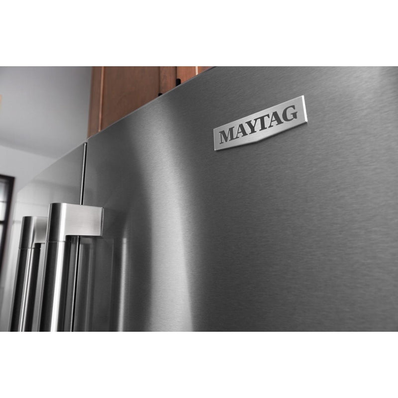 Maytag Réfrigérateur trois portes avec porte à deux battants de 36 pouces, 25 pi. cu. MRFF4236RZ - Germain Larivière