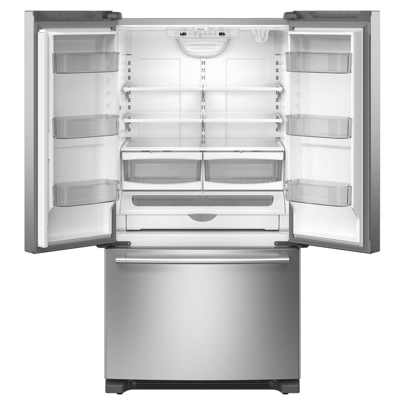 Maytag Réfrigérateur trois portes avec porte à deux battants de 36 pouces, 25 pi. cu. MRFF4236RZ - Germain Larivière