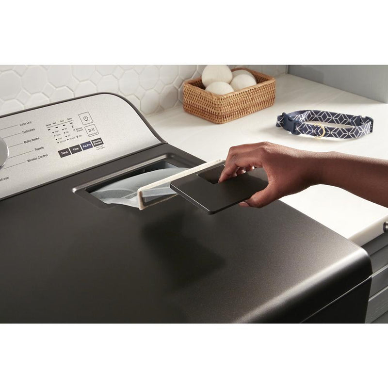 Maytag Sécheuse électrique de 7,0 pi. cu. avec option Pet Pro YMED6500MBK VENTE FINALE - BOITE OUVERTE - VENDU TEL QUEL - Germain Larivière