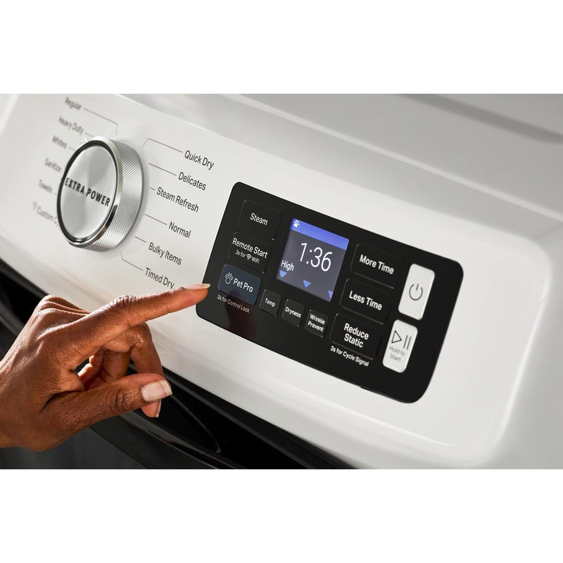 Maytag Sécheuse électrique de 7,4 pi. cu. avec option Pet Pro YMED7020RW - Germain Larivière