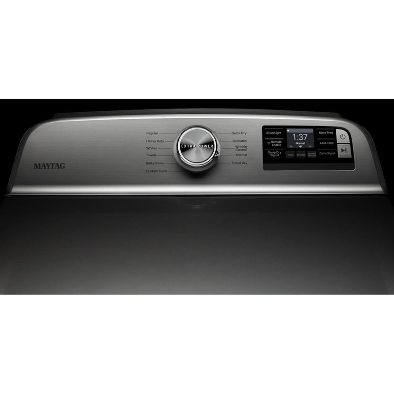 Maytag Sécheuse électrique de 7,4 pi.cu. avec connectivité Wi - Fi YMED6230HC VENTE FINALE - BOITE OUVERTE - VENDU TEL QUEL - Germain Larivière
