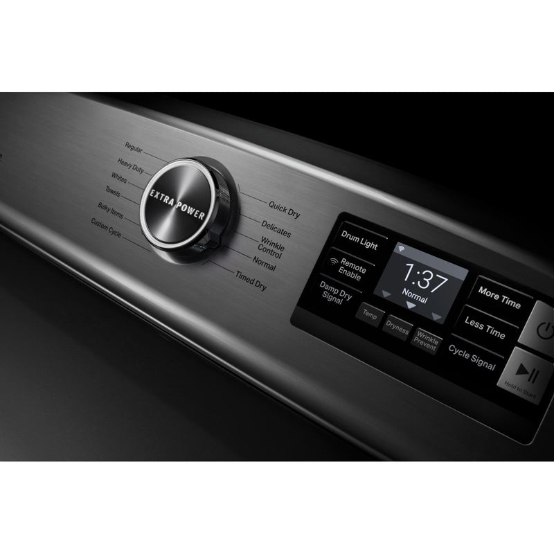 Maytag Sécheuse électrique de 7,4 pi.cu. avec connectivité Wi - Fi YMED6230HC VENTE FINALE - BOITE OUVERTE - VENDU TEL QUEL - Germain Larivière