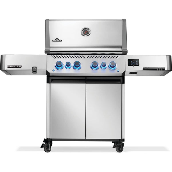 Napoleon Prestige® 500 connecté RSIB avec brûleurs latéral et arrière infrarouges - Propane P500VXRSIBPSS - Germain Larivière