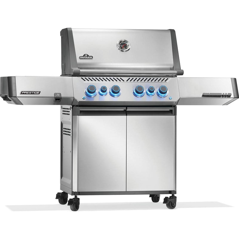 Napoleon Prestige® 500 RSIB avec brûleurs latéral et arrière infrarouges - Gaz naturel P500VRSIBNSS - Germain Larivière