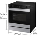 Samsung Cuisinière électrique Smart Bespoke de 6,3 pi cu NSE6DG8700SR/AC - Germain Larivière