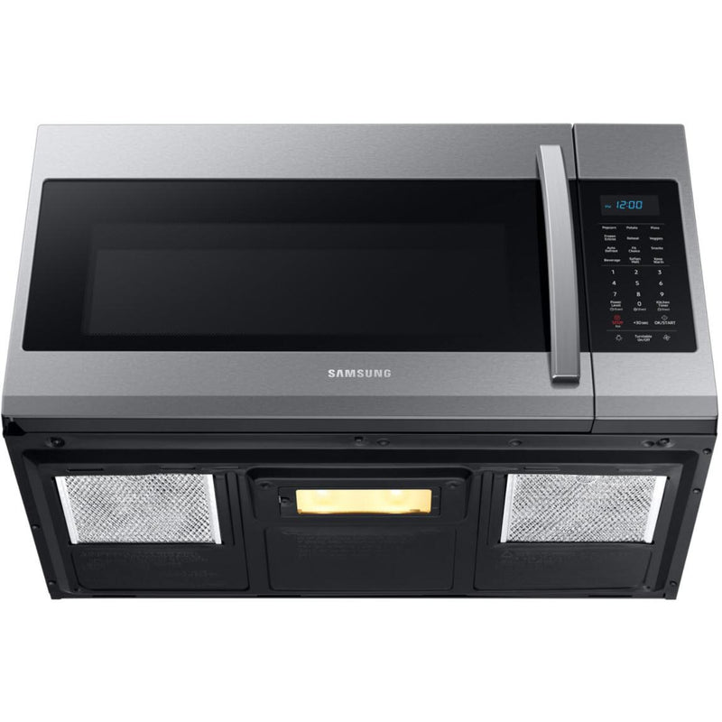 Samsung Four à micro - ondes à hotte intégrée de 30 po., 1,9 pi.cu. avec mode Eco ME19R7041FS/AC - Germain Larivière