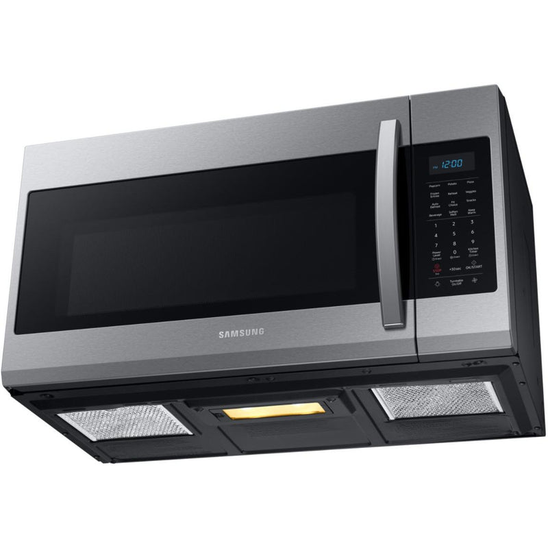 Samsung Four à micro - ondes à hotte intégrée de 30 po., 1,9 pi.cu. avec mode Eco ME19R7041FS/AC - Germain Larivière