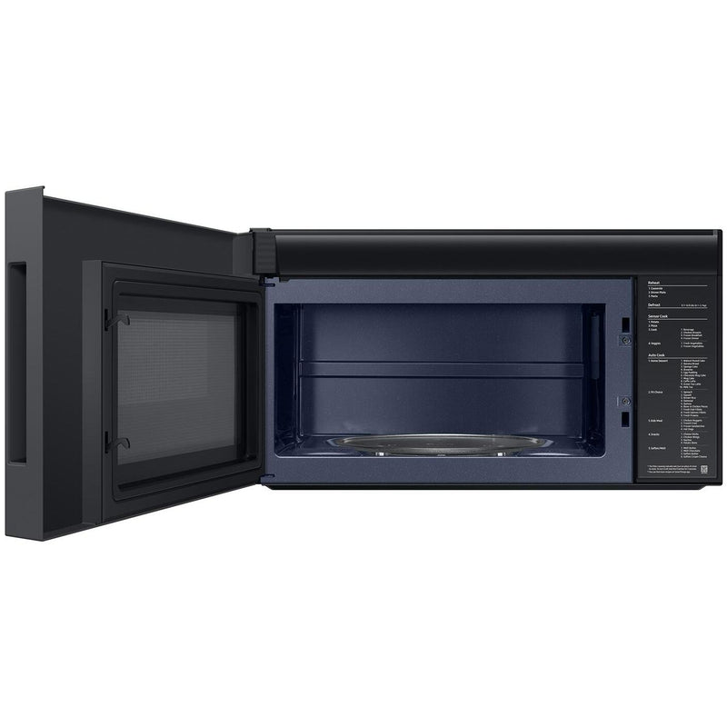 Samsung Four à micro - ondes à hotte intégrée Smart Bespoke de 30 po, 2,1 pi cu ME21DG6500MT/AC - Germain Larivière
