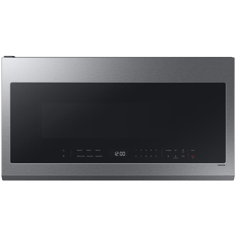 Samsung Four à micro - ondes à hotte intégrée Smart de 30 po, 2,1 pi cu ME21DG6300SR/AC - Germain Larivière